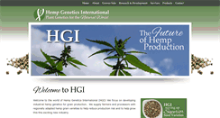 Desktop Screenshot of hempgenetics.com